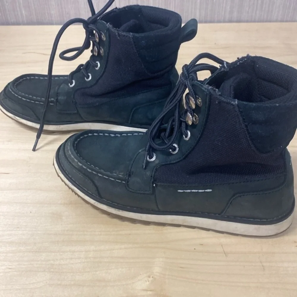 Sperry Crewcuts Dockyard Boots Chukka black boots‎ kids Size 2